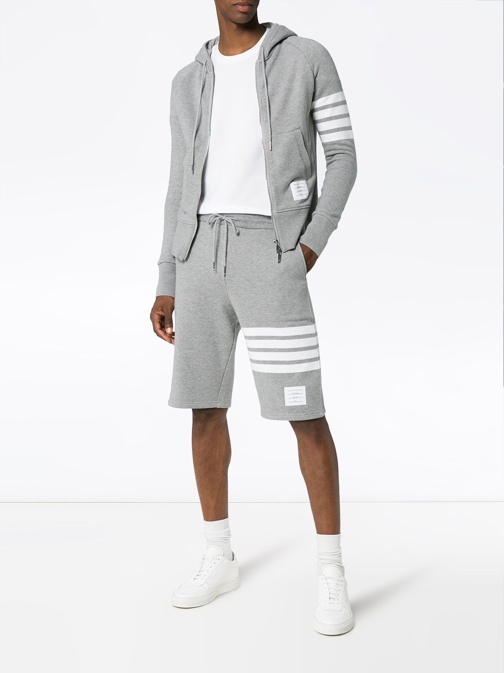 Thom Browne Shorts Light Grey Thom Browne