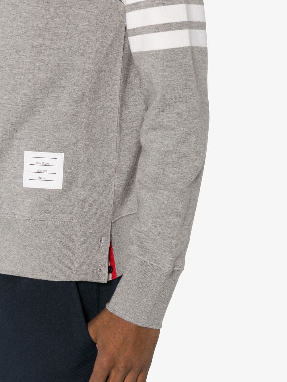 Thom Browne Sweaters Light Grey Thom Browne
