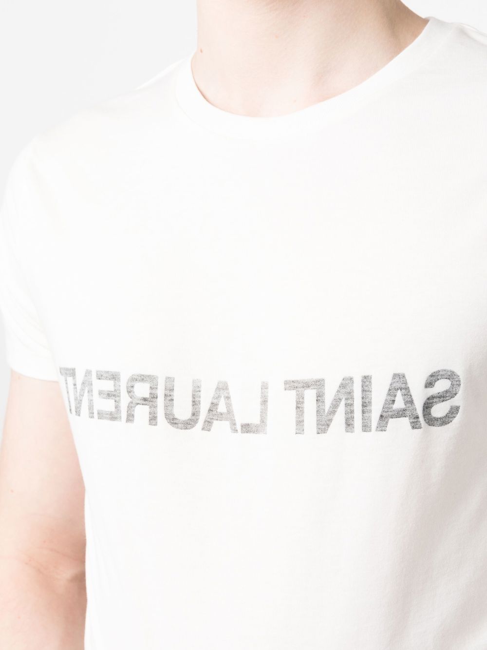 Saint Laurent Logo T-shirt Saint Laurent