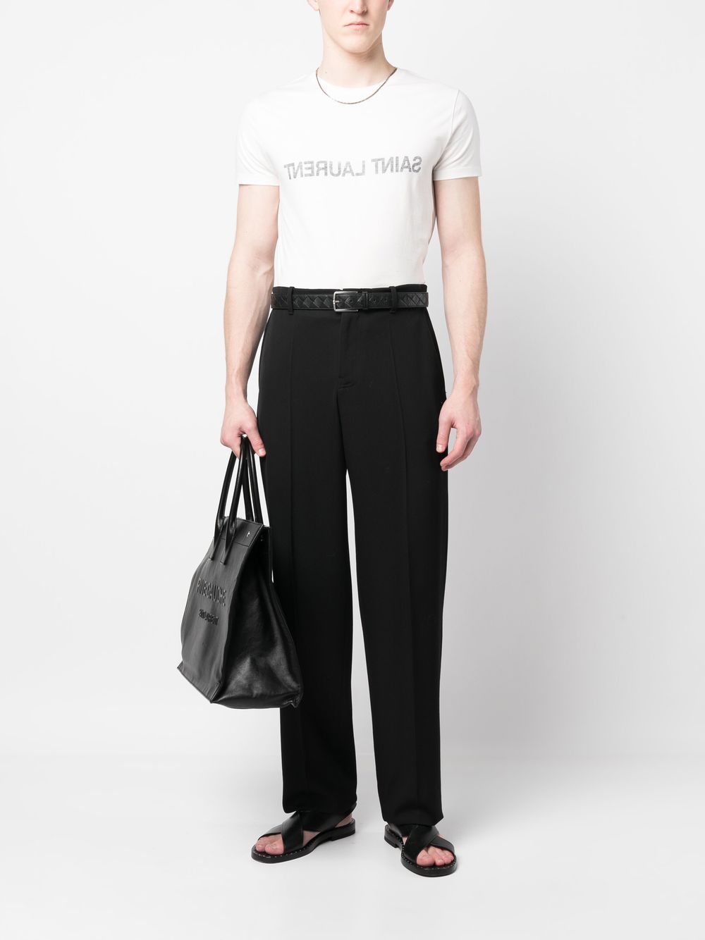 Saint Laurent Logo T-shirt Saint Laurent