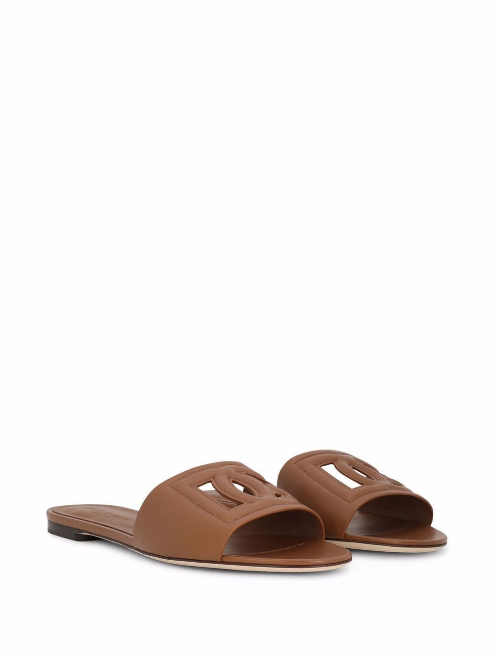 Dolce & Gabbana DG Logo leather sandals Dolce & Gabbana