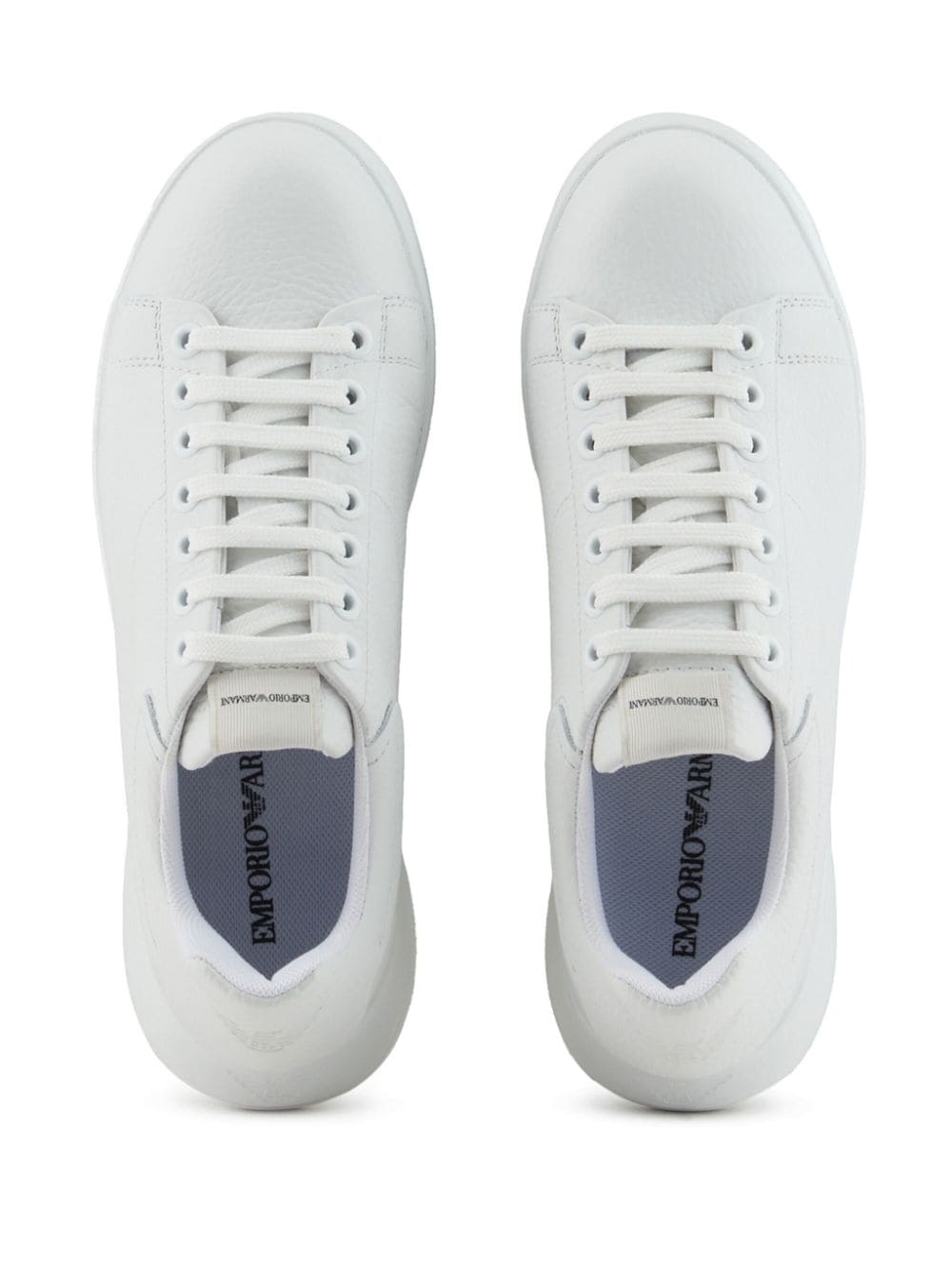 EMPORIO ARMANI EXCLUSIVE Emporio Armani leather sneakers EMPORIO ARMANI EXCLUSIVE