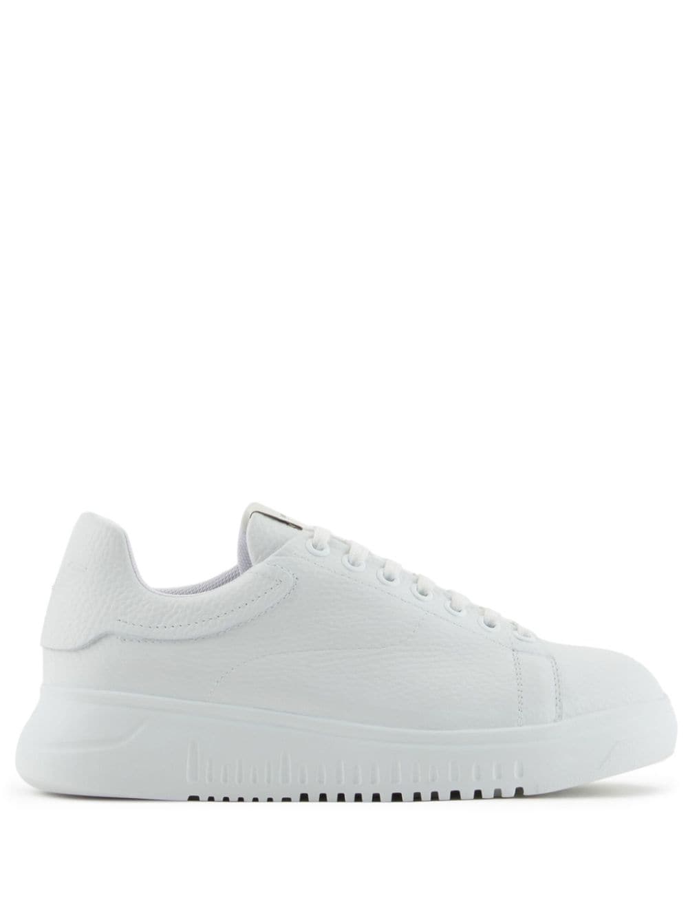 EMPORIO ARMANI EXCLUSIVE Emporio Armani leather sneakers EMPORIO ARMANI EXCLUSIVE