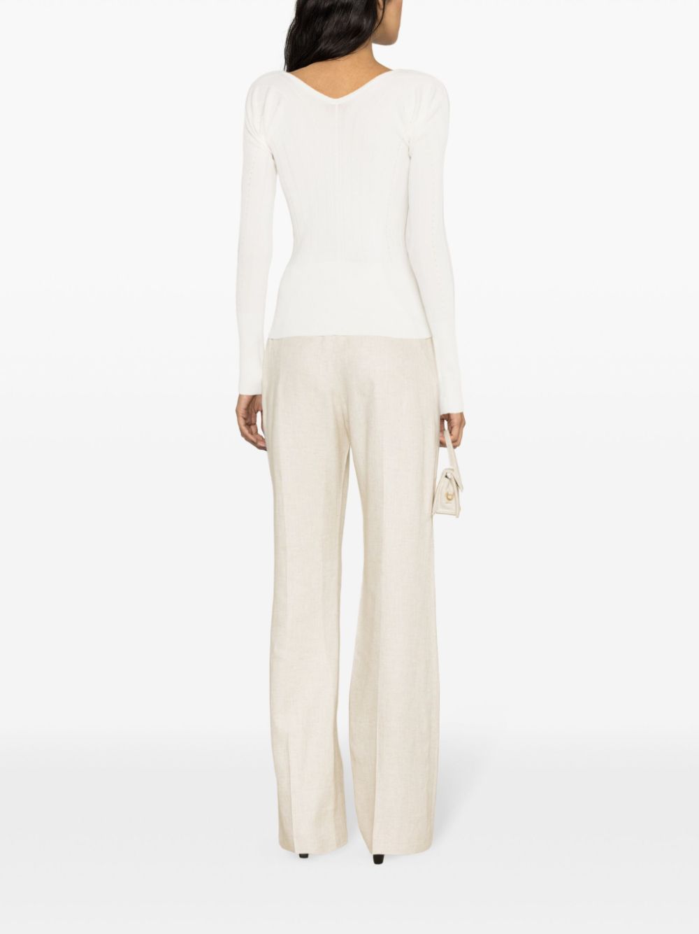 JACQUEMUS Top White JACQUEMUS