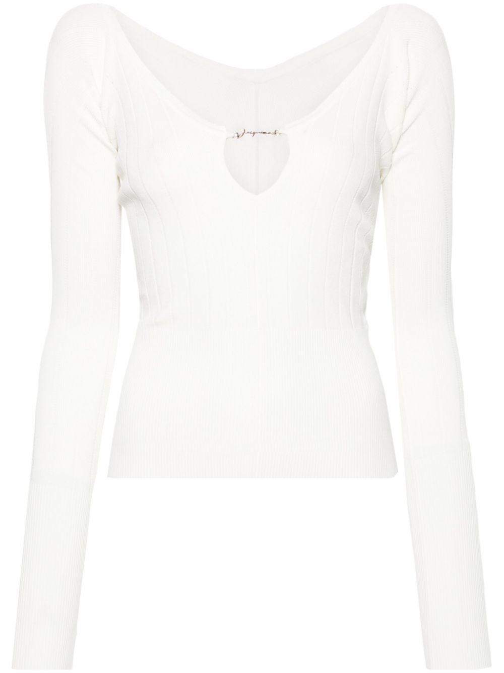 JACQUEMUS Top White JACQUEMUS