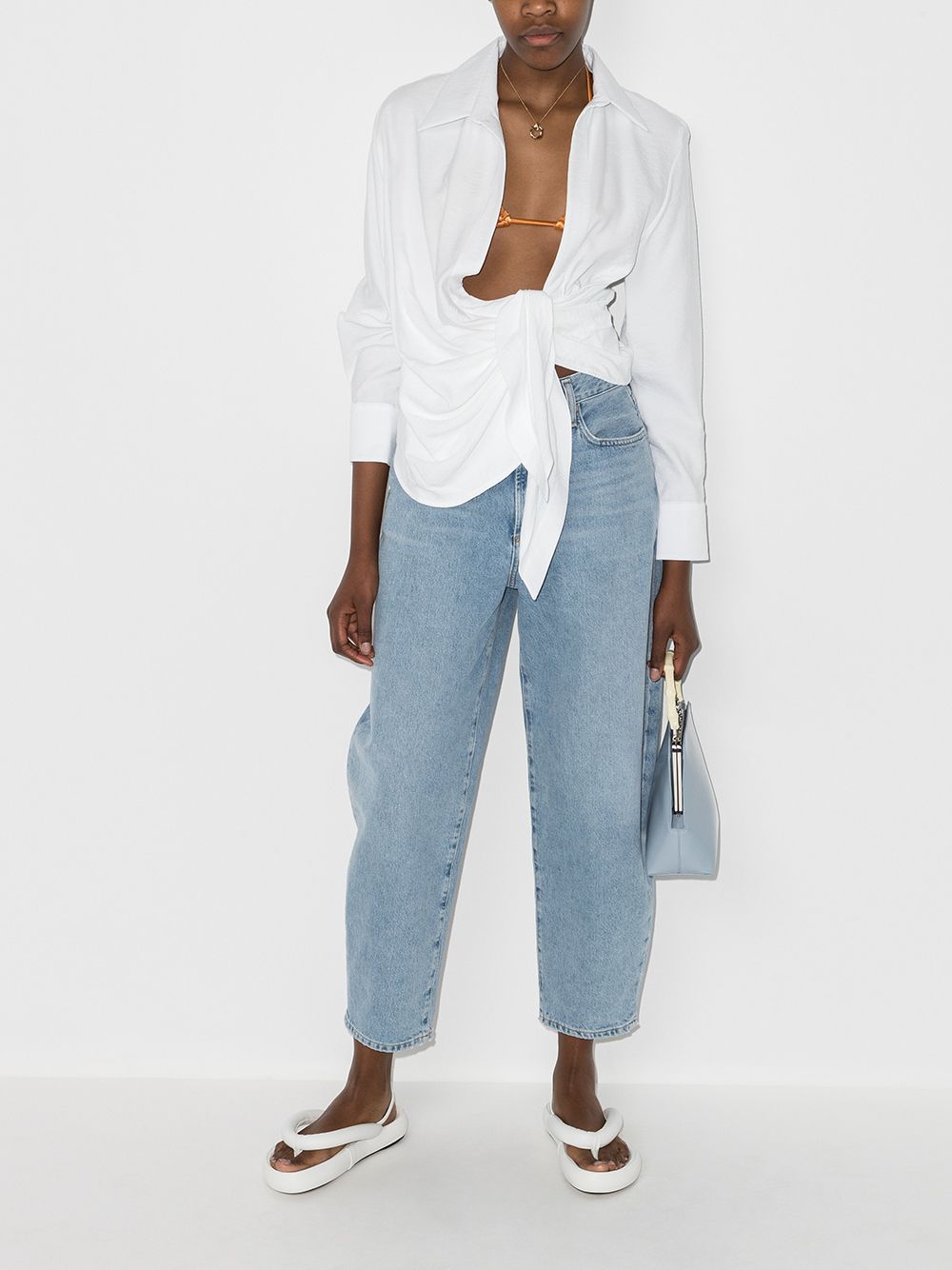 JACQUEMUS Shirts White Jacquemus