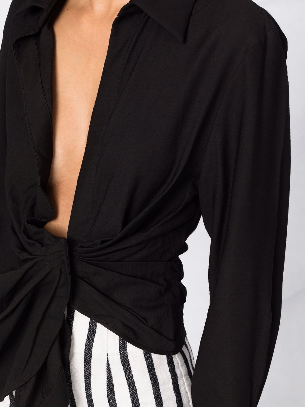 JACQUEMUS Shirts Black Jacquemus