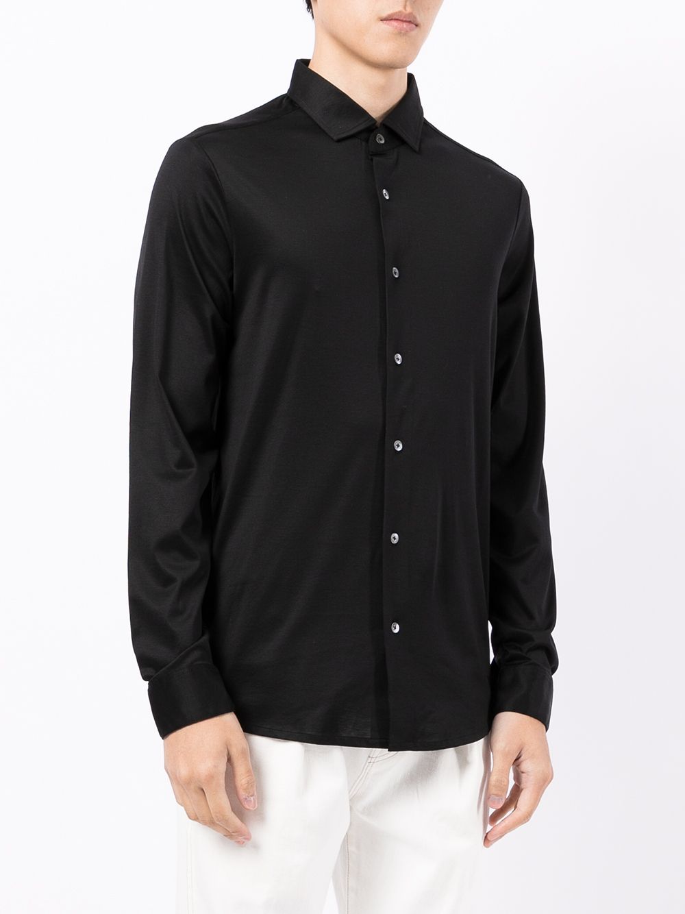 Emporio Armani stretch-fit button-up shirt Emporio Armani