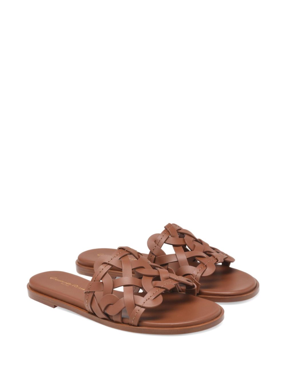 Gianvito Rossi Sandals Leather Brown Gianvito Rossi