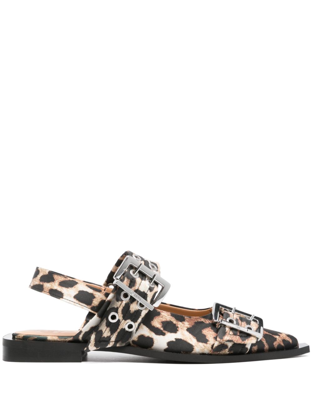Ganni Printed Ballerinas Ganni