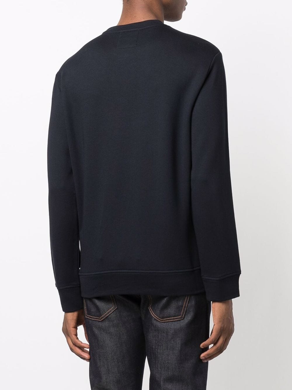 Emporio Armani Modal blend sweatshirt with logo print Emporio Armani