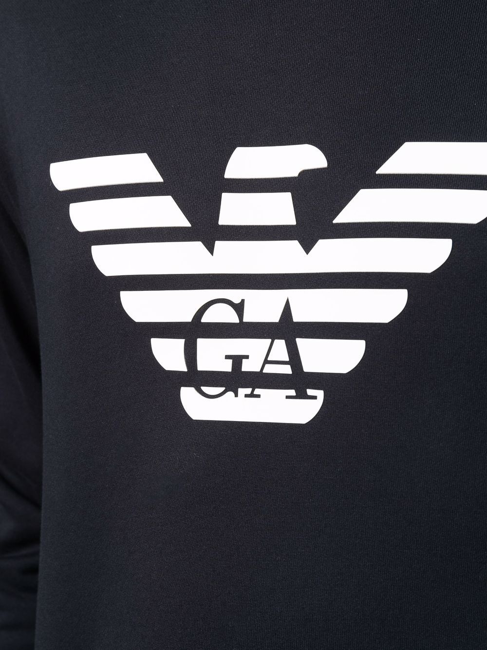 Emporio Armani Modal blend sweatshirt with logo print Emporio Armani