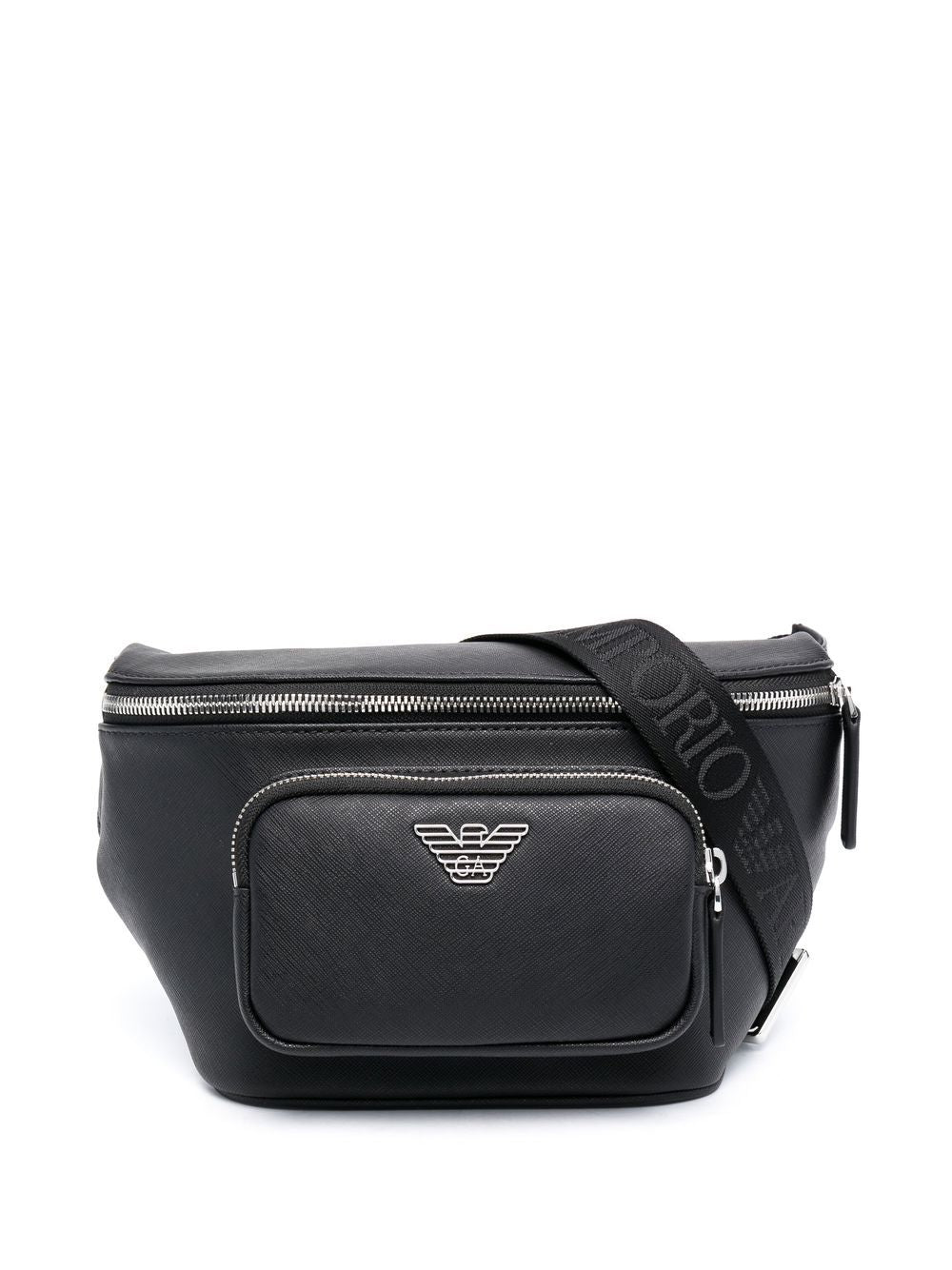 Emporio Armani leather logo-plaque belt bag Emporio Armani