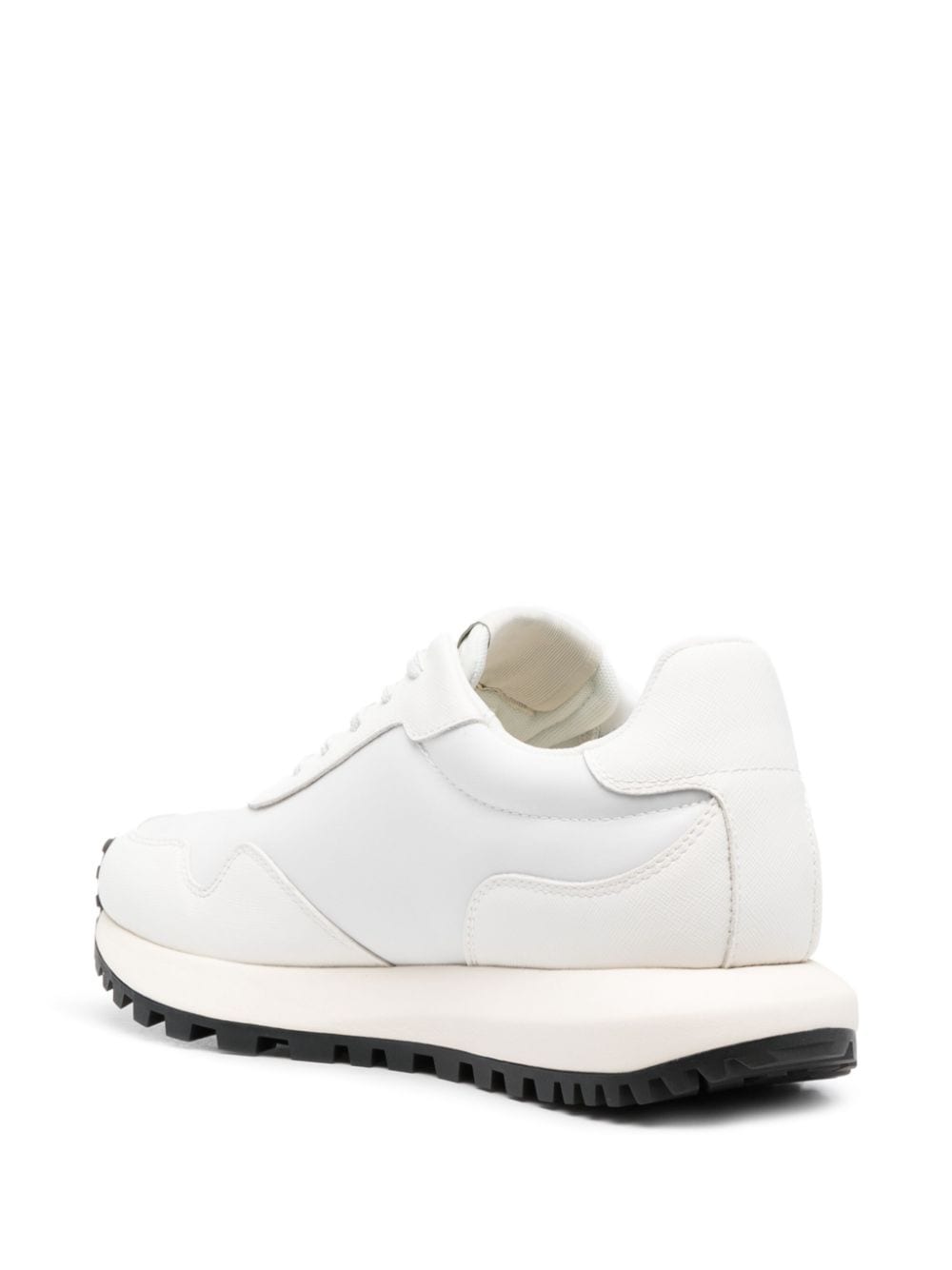 Emporio Armani Sneakers in recycled nylon with details in regenerated saffiano ASV Emporio Armani