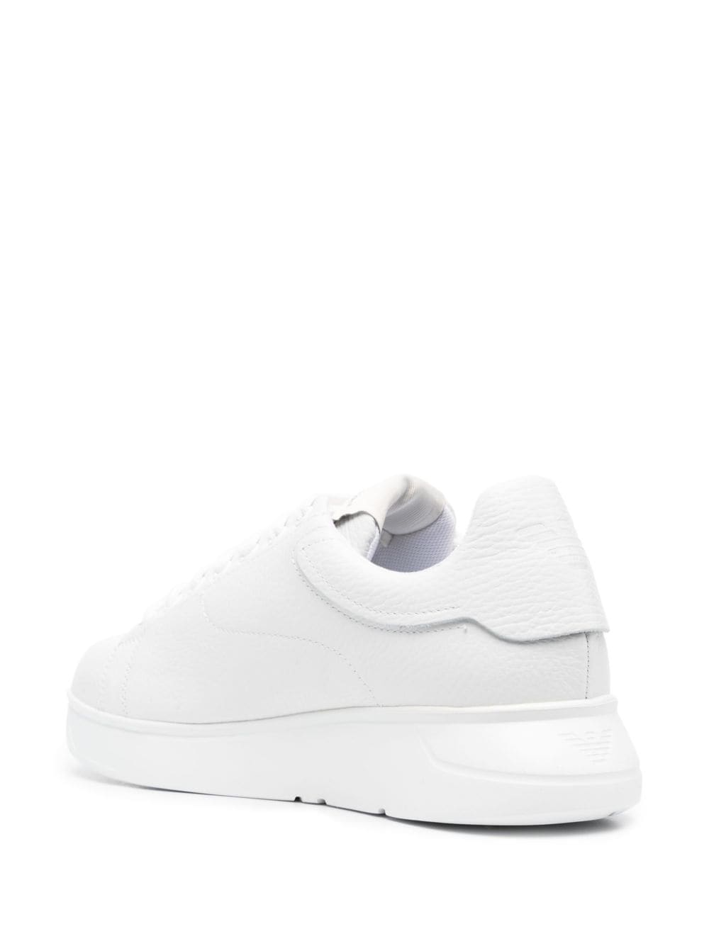 Emporio Armani leather low top sneakers Emporio Armani