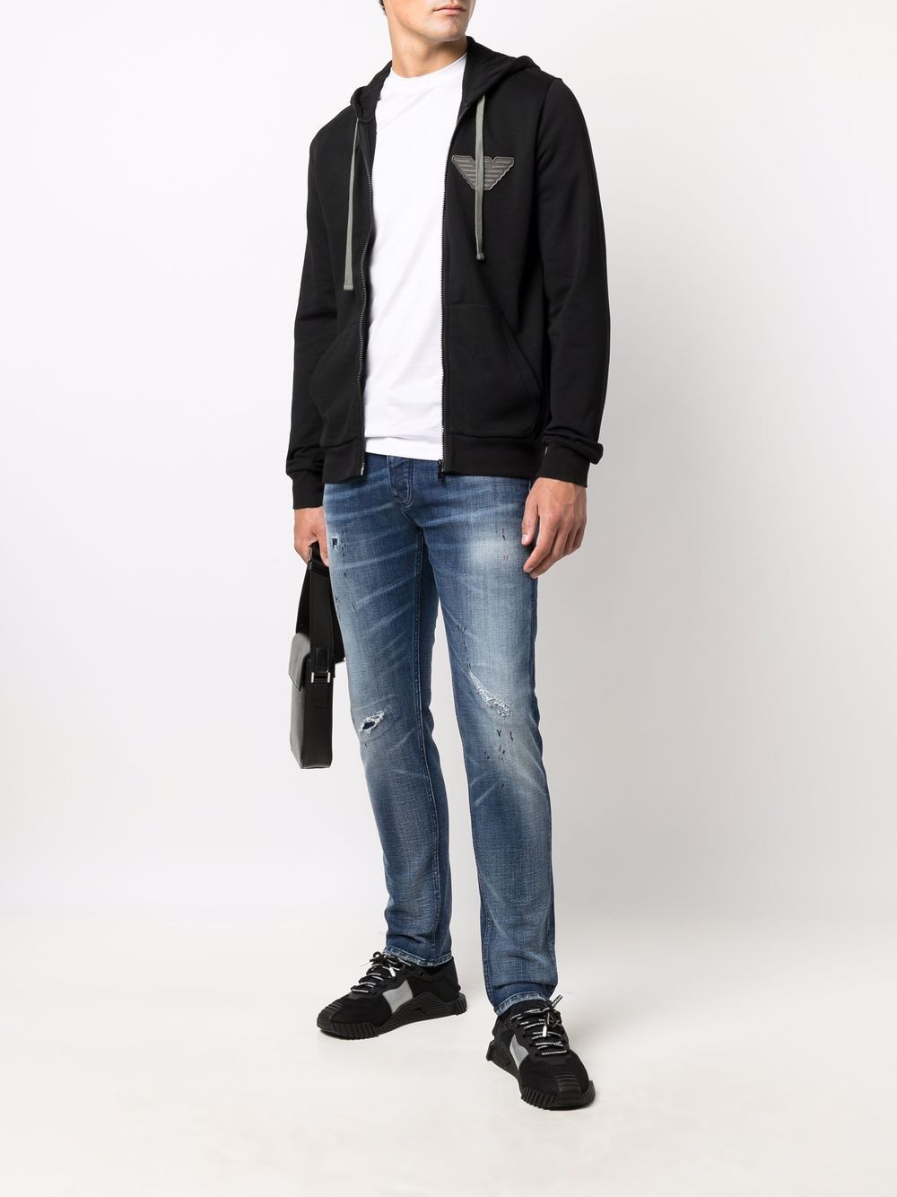 Emporio Armani Crewneck T-shirt with logo Emporio Armani