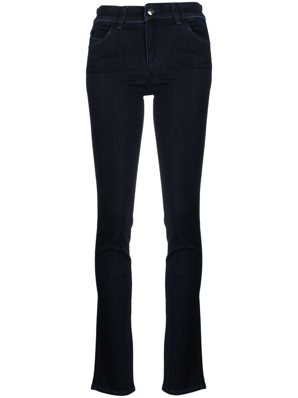 Emporio Armani high-waisted slim-cut Trousers Emporio Armani