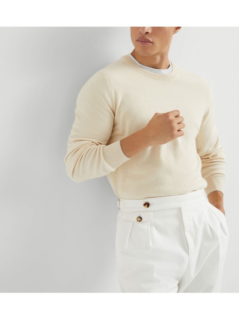 Brunello Cucinelli Sweaters Beige Brunello Cucinelli