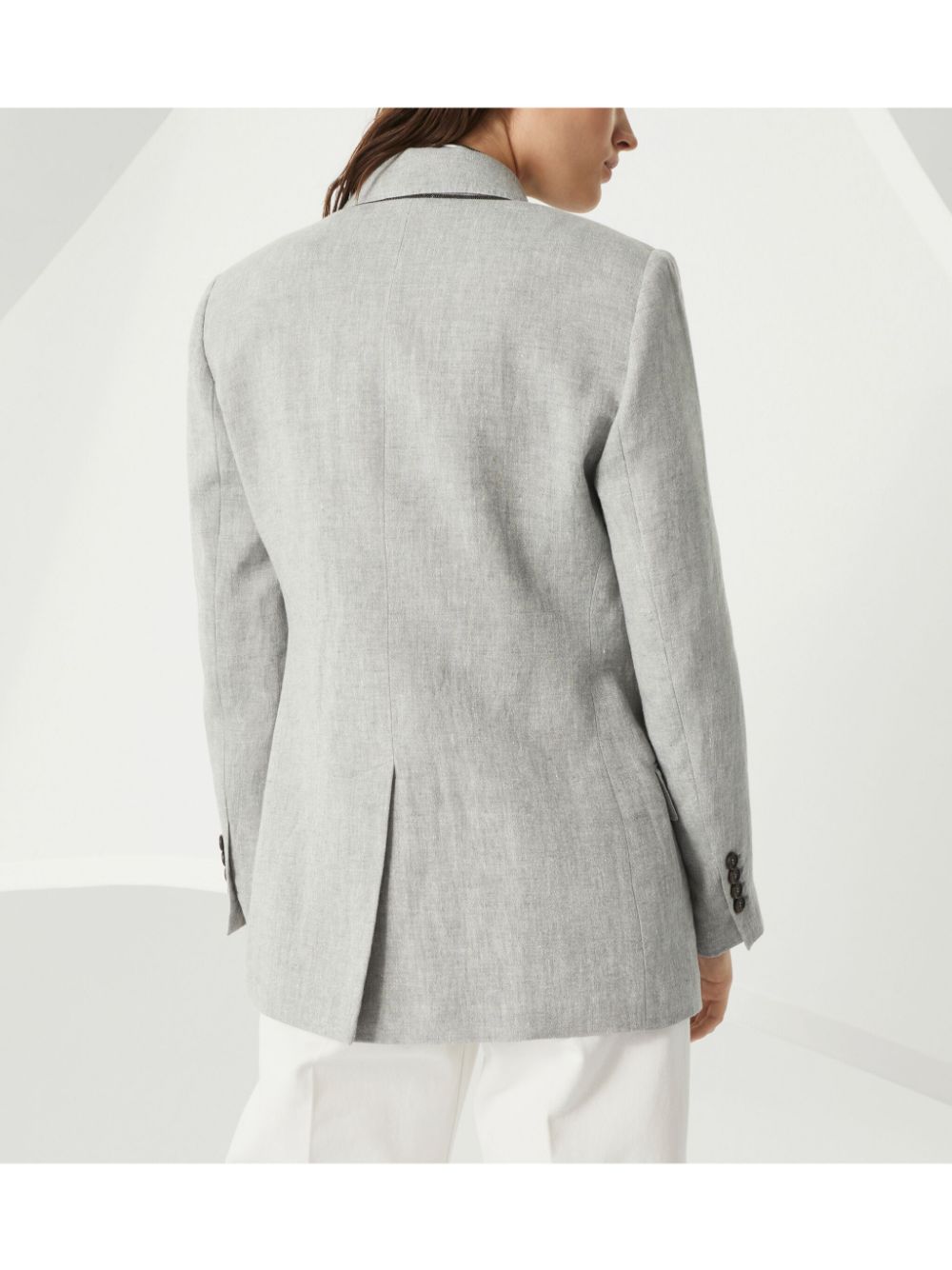 Brunello Cucinelli Jackets Light Grey Brunello Cucinelli