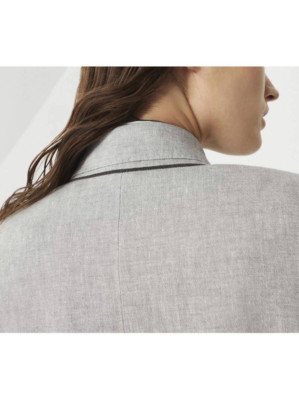 Brunello Cucinelli Jackets Light Grey Brunello Cucinelli