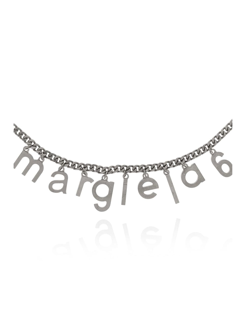 MM6 Maison Margiela logo-lettering necklace MM6 Maison Margiela