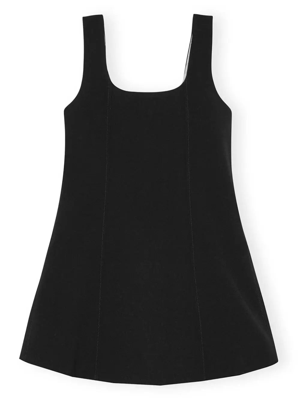 Ganni crepe mini dress Ganni