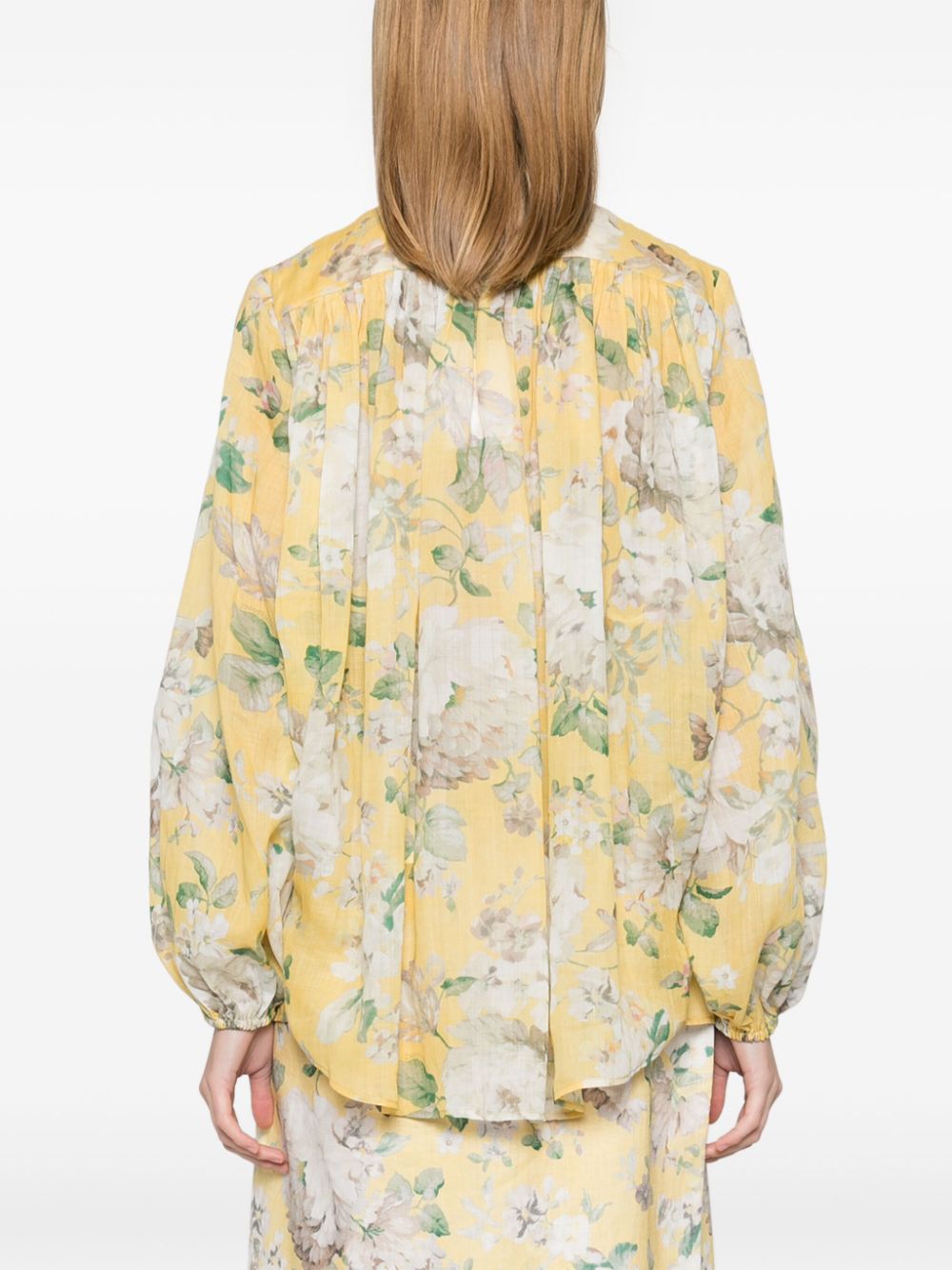 Zimmermann Acacia Scalloped Shirt Zimmermann