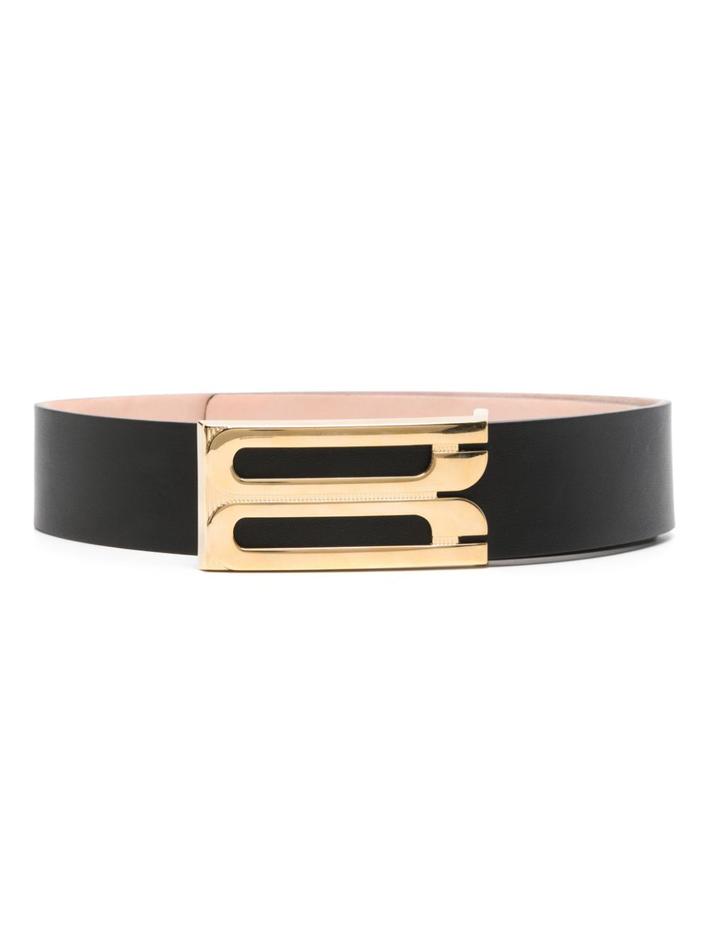 Victoria Beckham Jumbo Frame logo-buckle leather belt Victoria Beckham