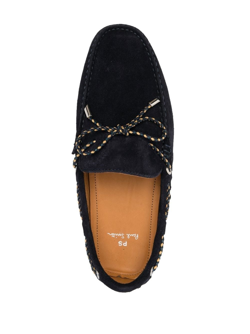 Paul Smith rope-detail suede loafers Paul Smith