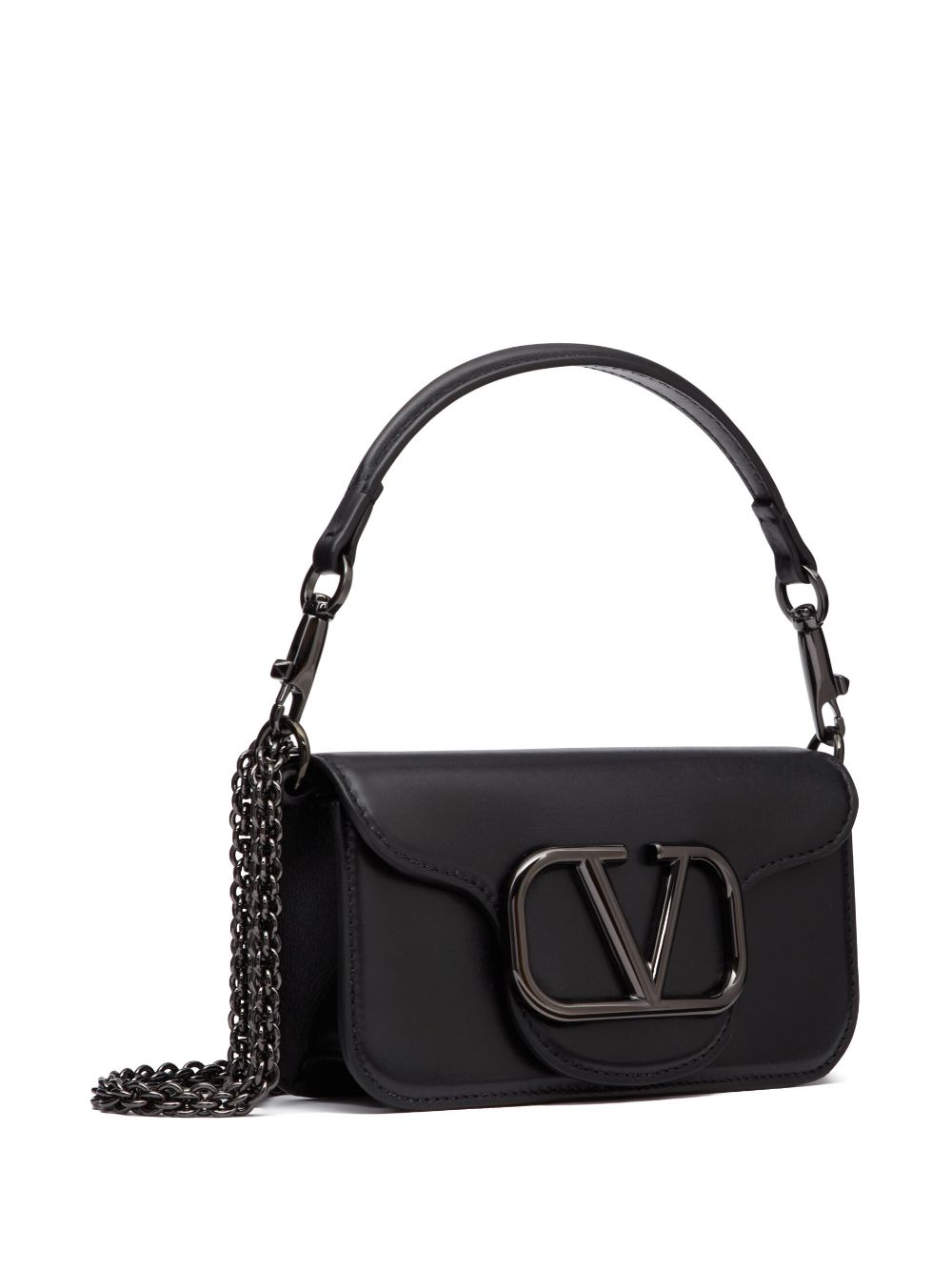 Valentino Garavani Locò small leather shoulder bag Valentino Garavani