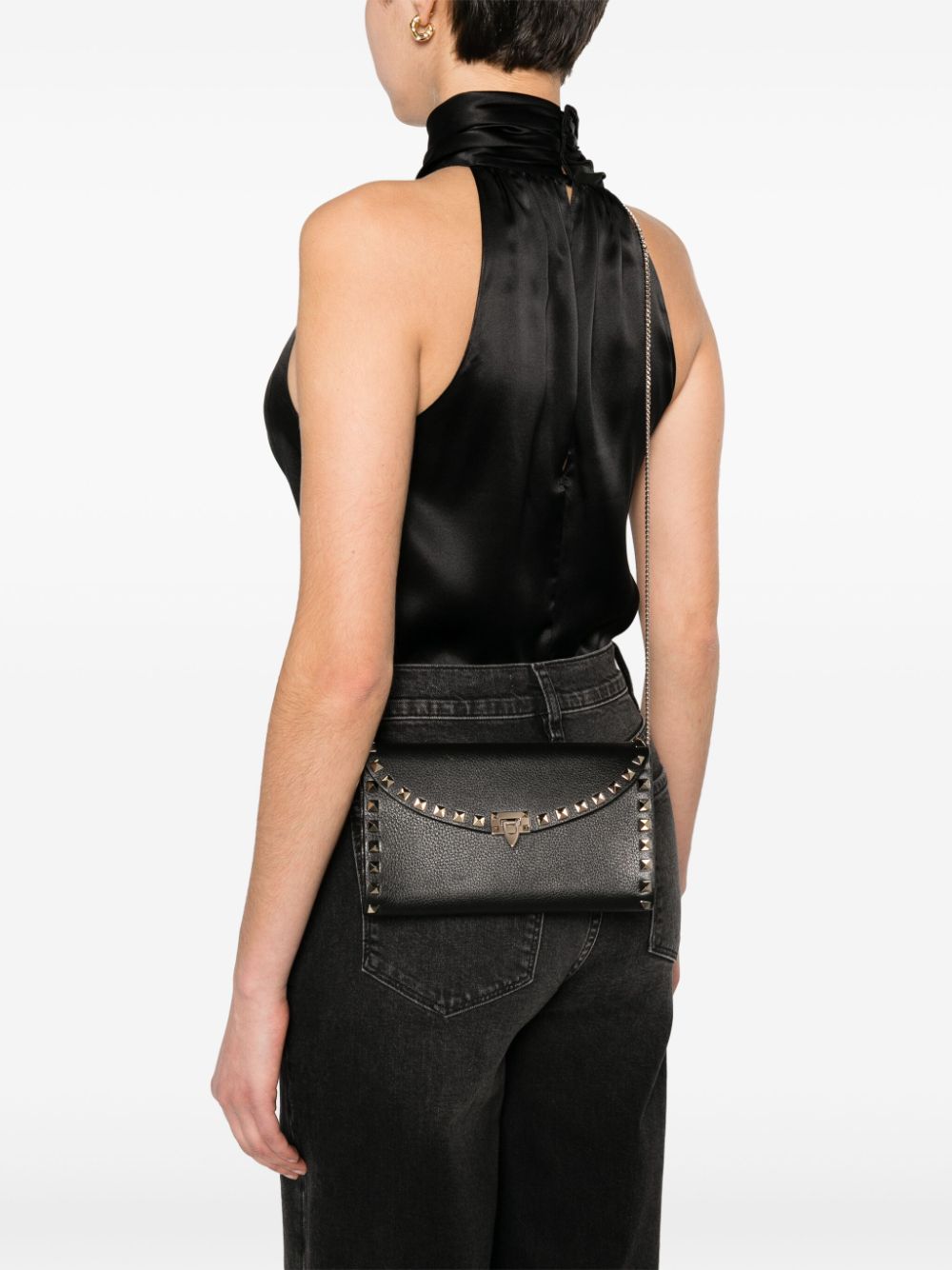 Valentino Garavani Rockstud leather crossbody bag