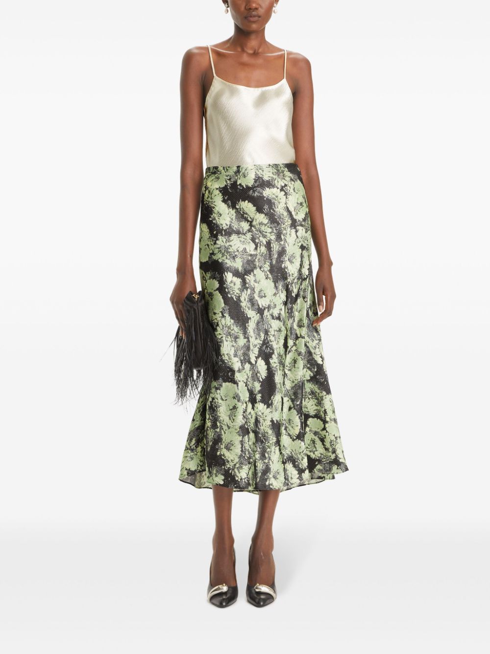 Tory Burch Skirts Green Tory Burch