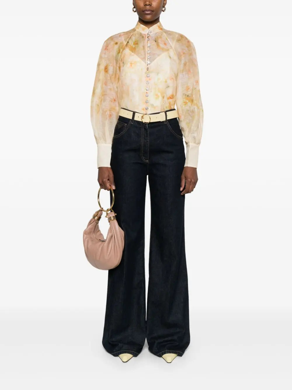 Zimmermann Shirts Yellow Zimmermann