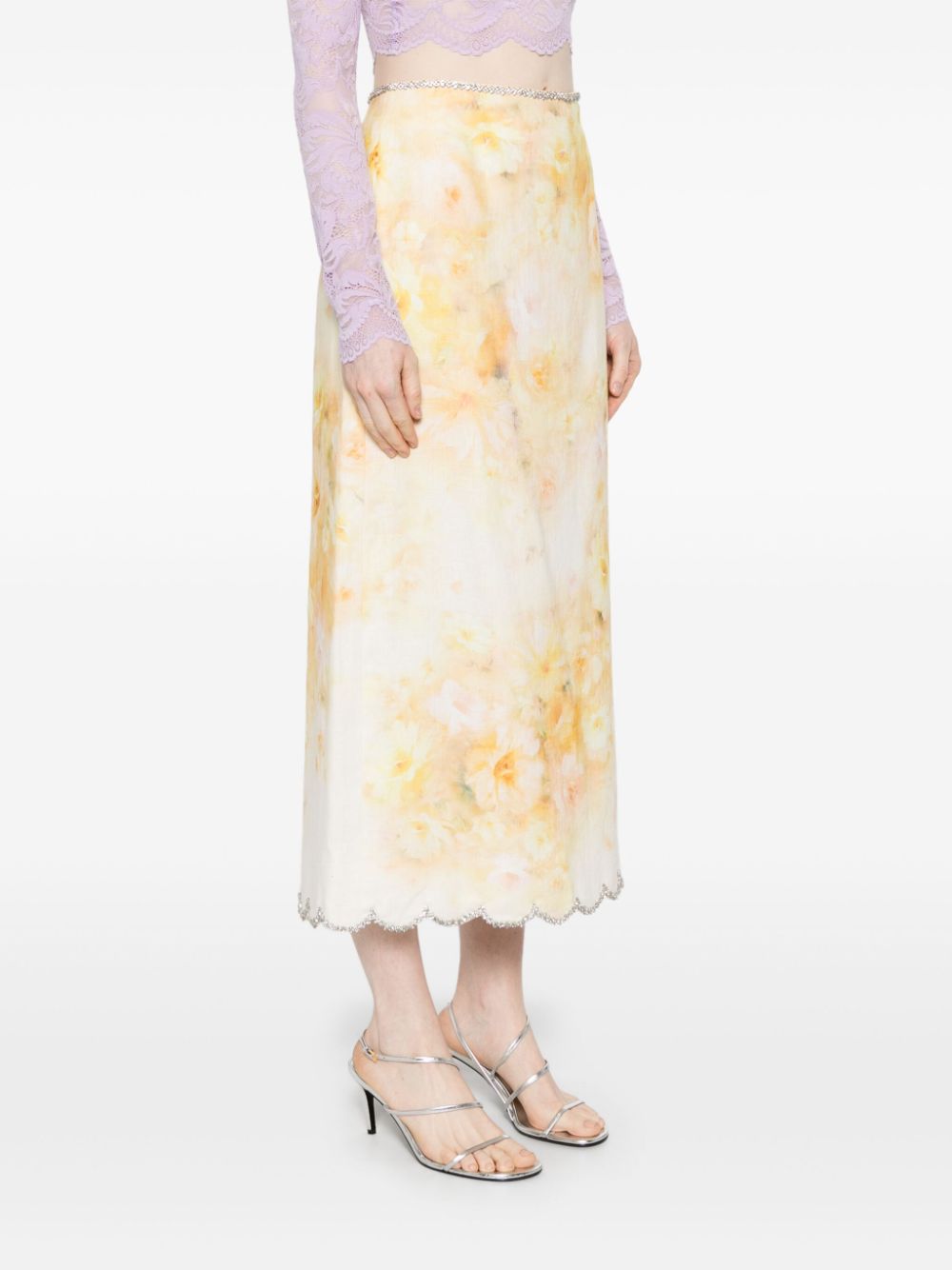 Zimmermann Skirts Yellow Zimmermann