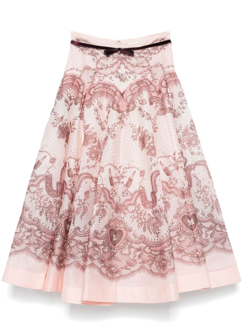 Zimmermann Crush midi skirt Zimmermann