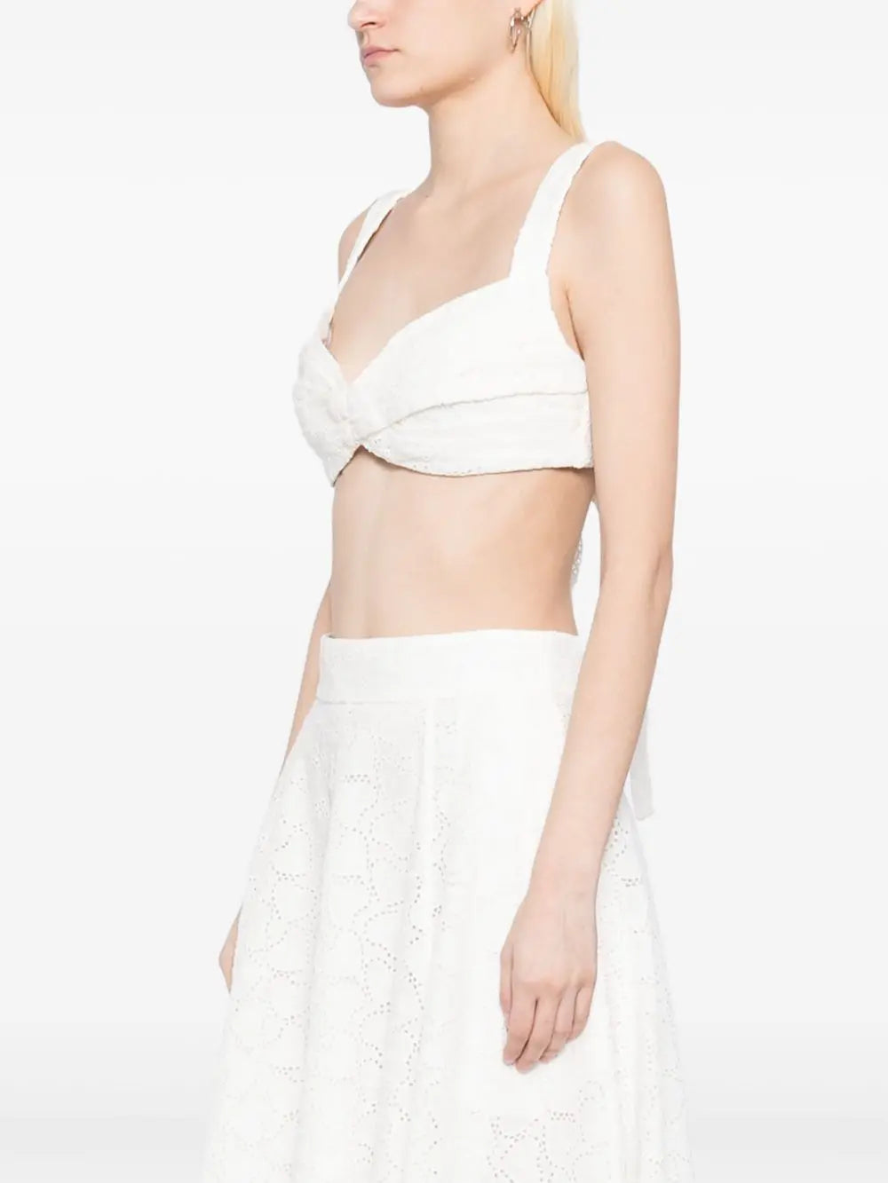 Zimmermann Crush embroidered bralette Zimmermann