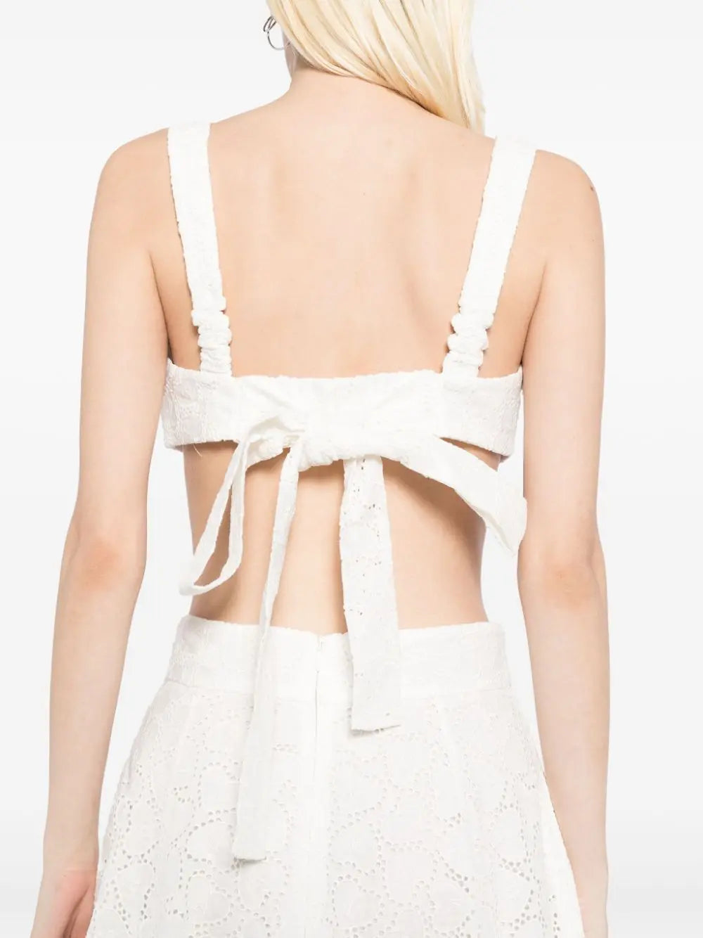 Zimmermann Crush embroidered bralette Zimmermann