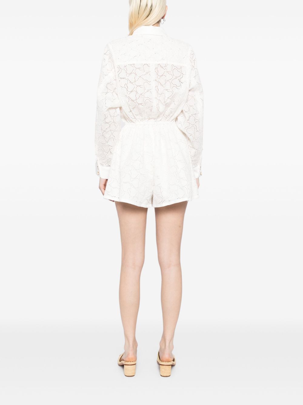 Zimmermann Crush embroidered jumpsuit Zimmermann