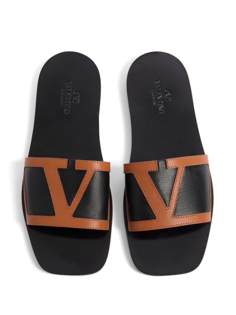 Valentino Garavani Viva Superstar Slide Sandal In Nappa Valentino Garavani