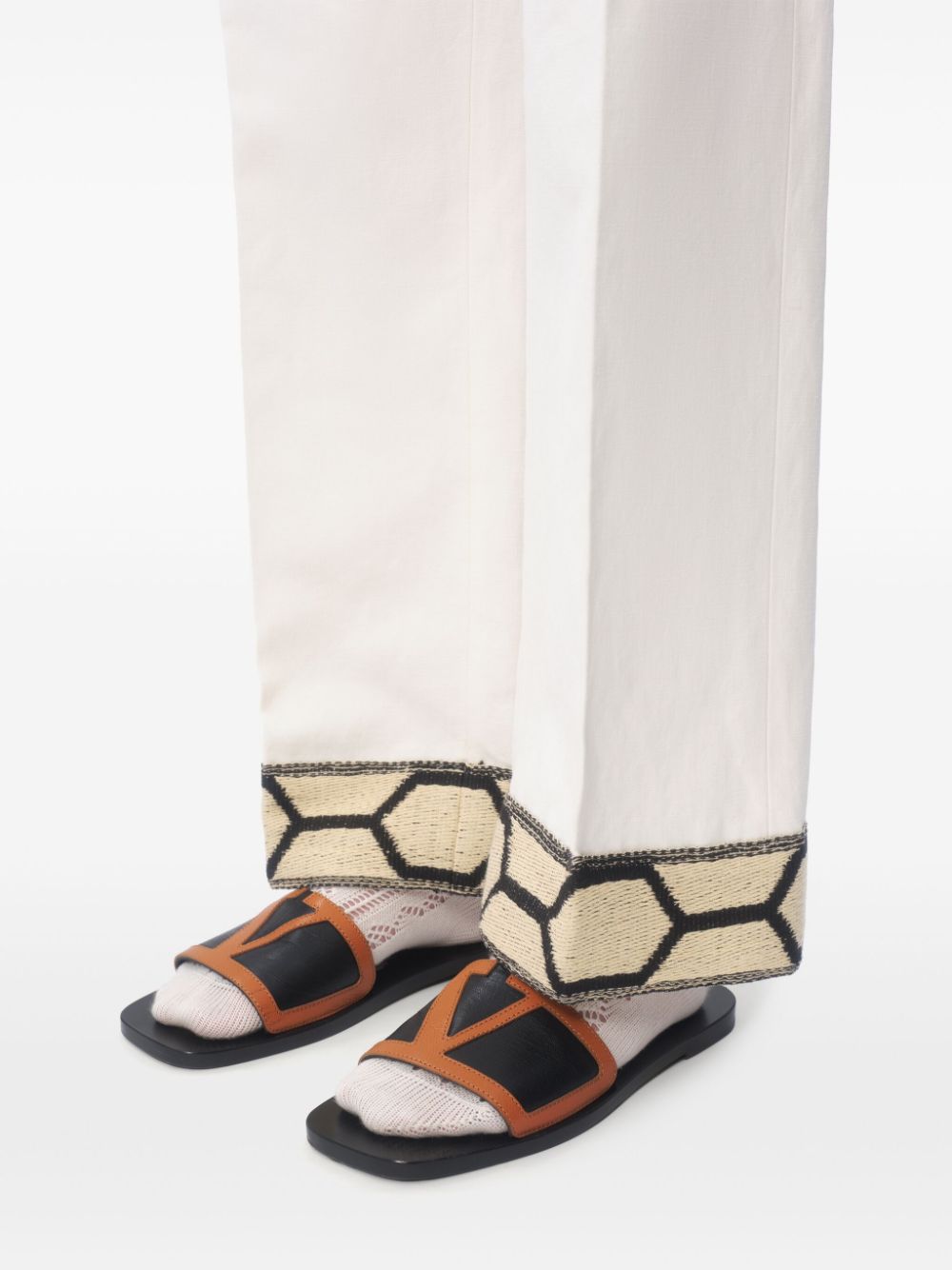 Valentino Garavani Viva Superstar Slide Sandal In Nappa Valentino Garavani