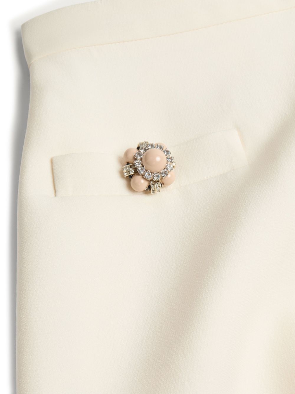 Valentino Crepe Couture Skirt Valentino