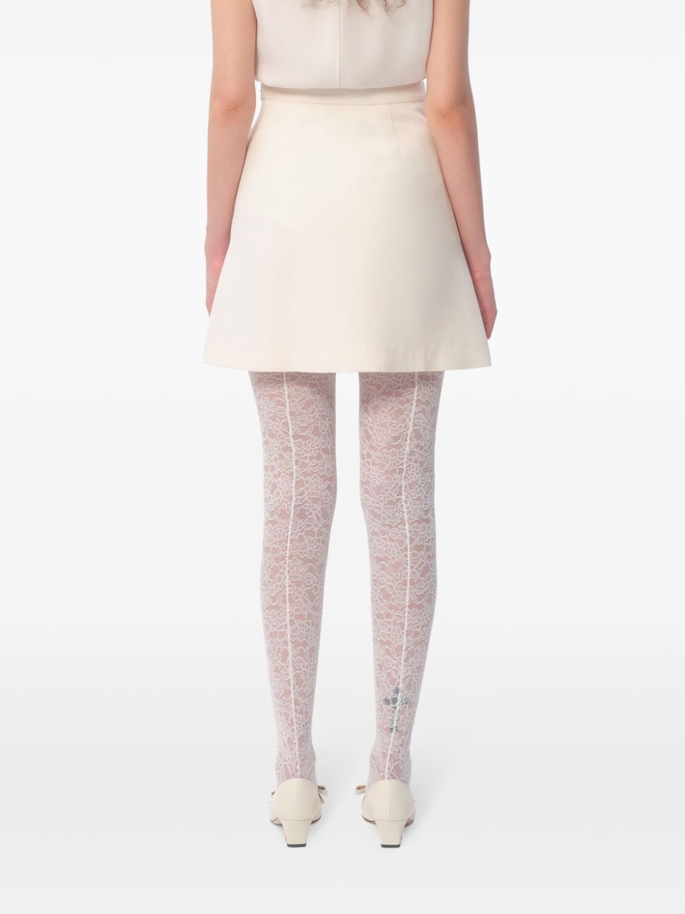 Valentino Crepe Couture Skirt Valentino