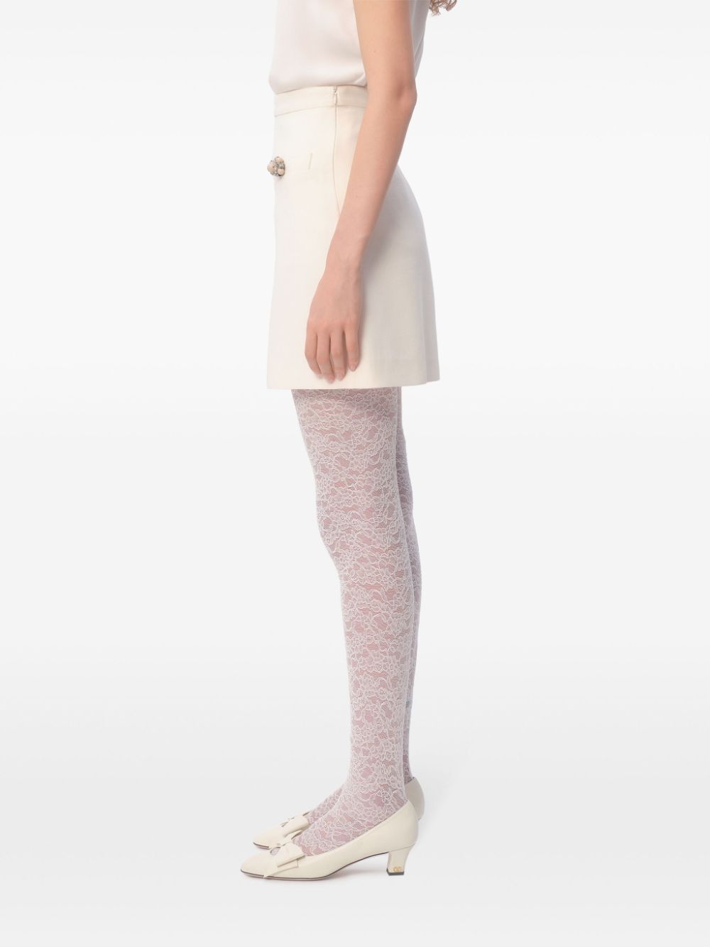 Valentino Crepe Couture Skirt Valentino
