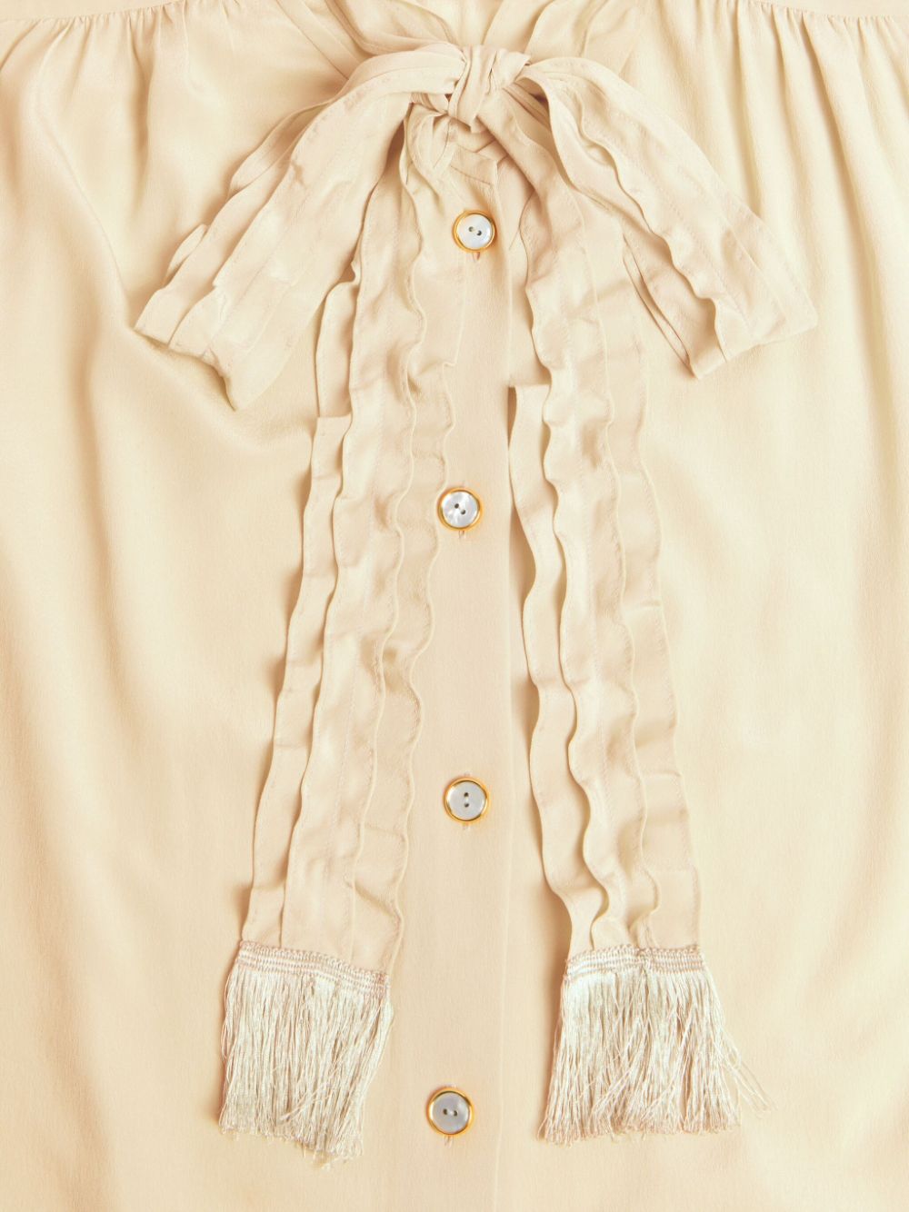 Valentino Crepe De Chine Shirt Valentino