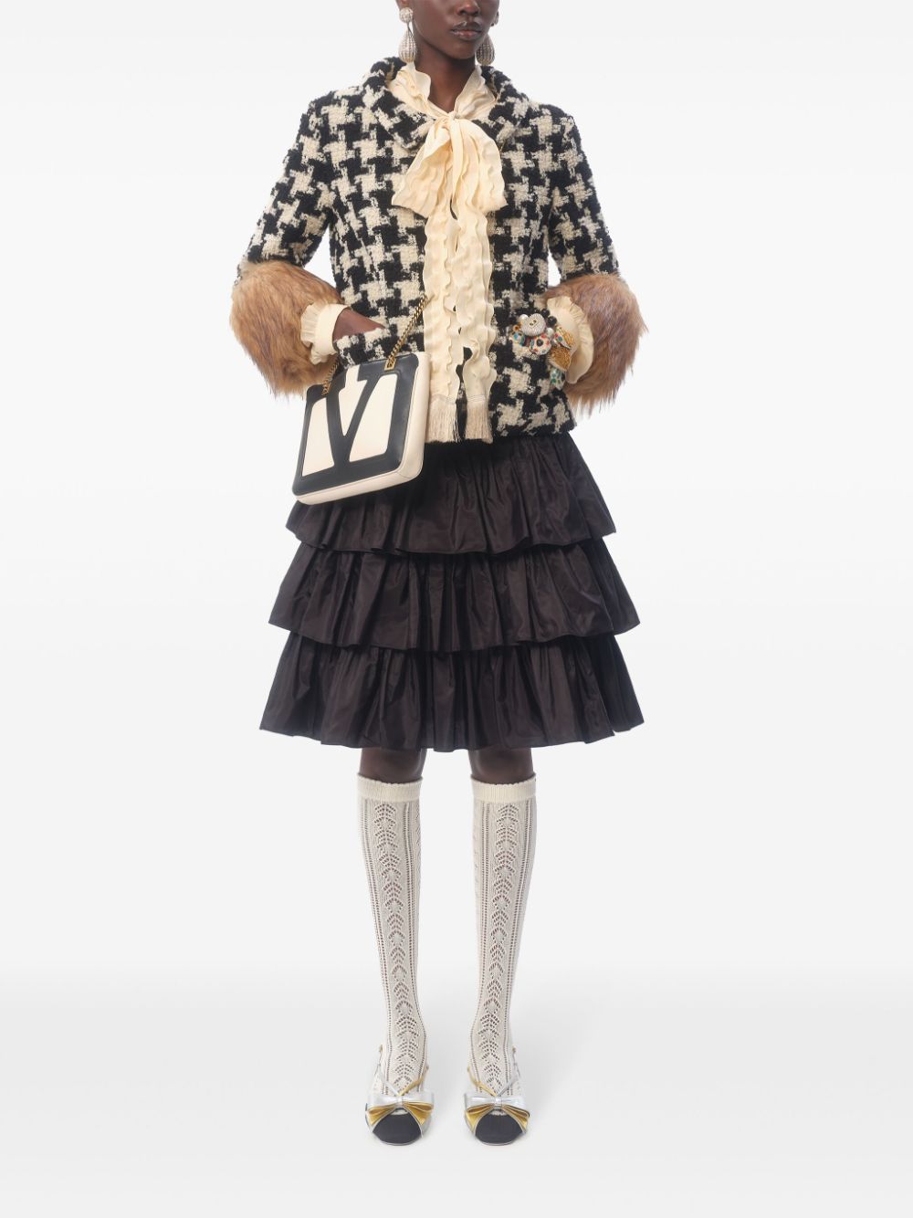Valentino Crepe De Chine Shirt Valentino