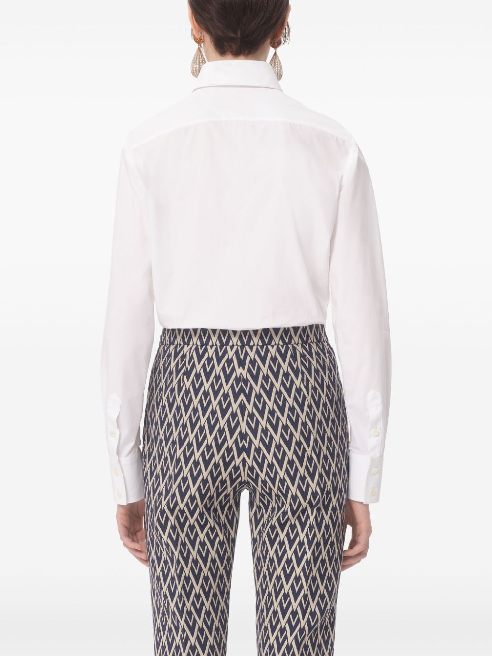 Valentino Cotton Poplin Shirt Valentino