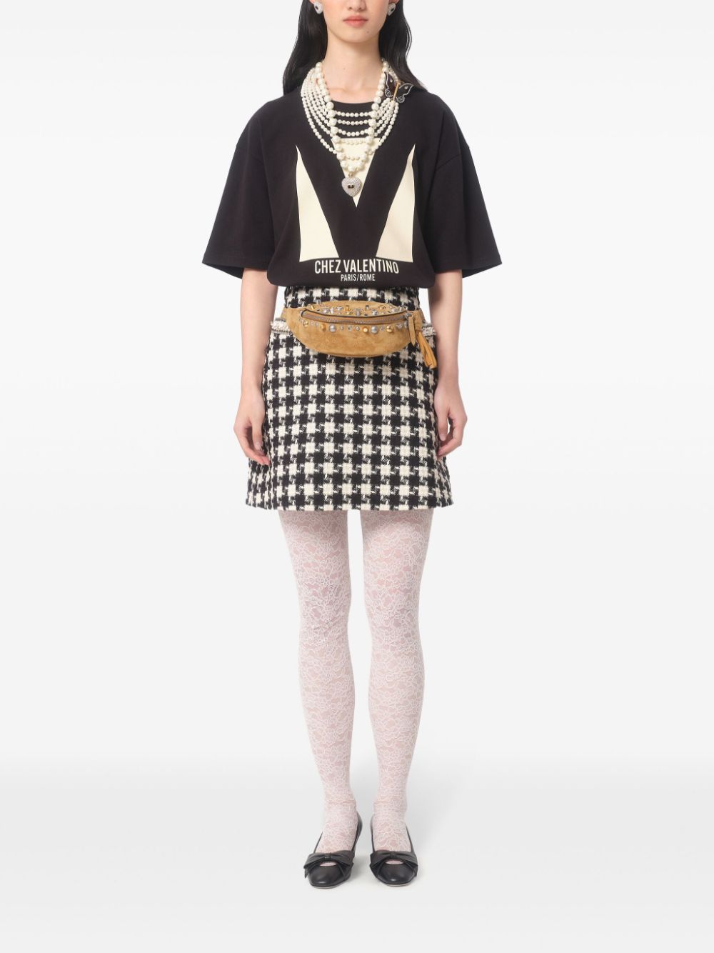 Valentino Chez-print T-shirt Valentino