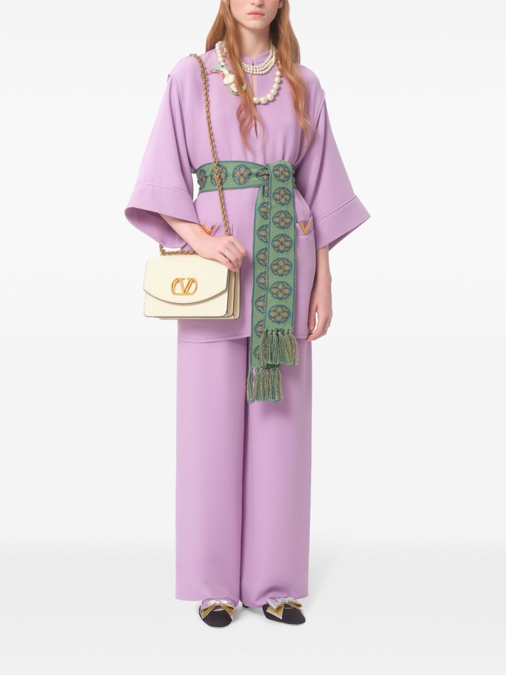 Valentino Vlogo silk mini dress Valentino