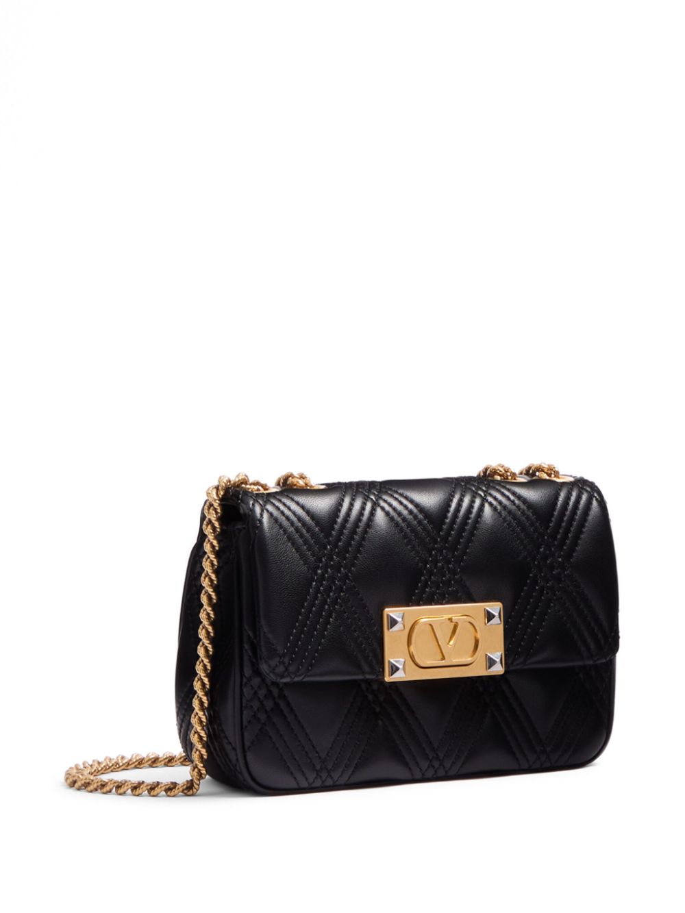 Valentino Garavani Quiltie 67 small leather shoulder bag Valentino Garavani