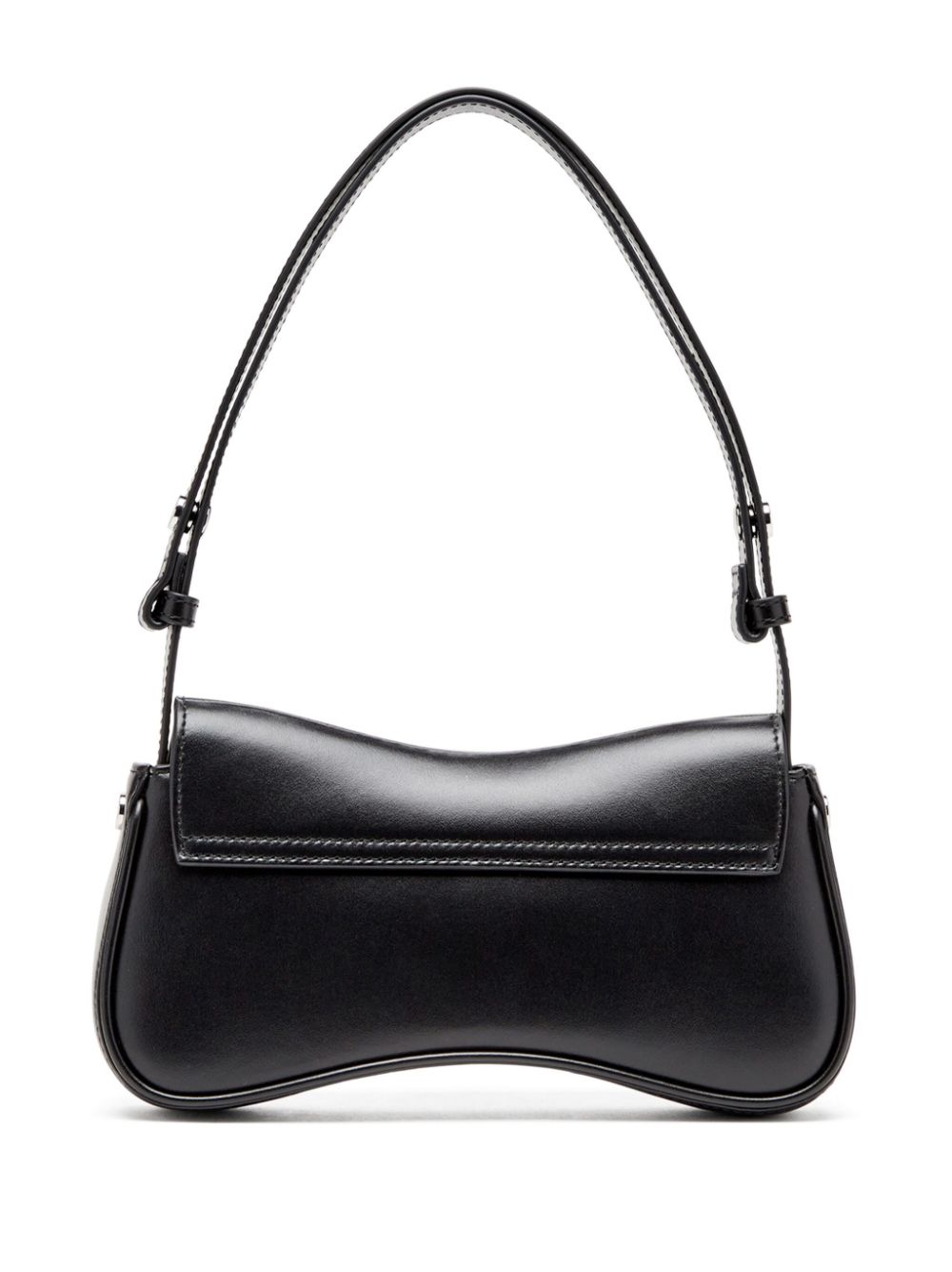 Diesel Play-Semi gloss leather shoulder bag Diesel